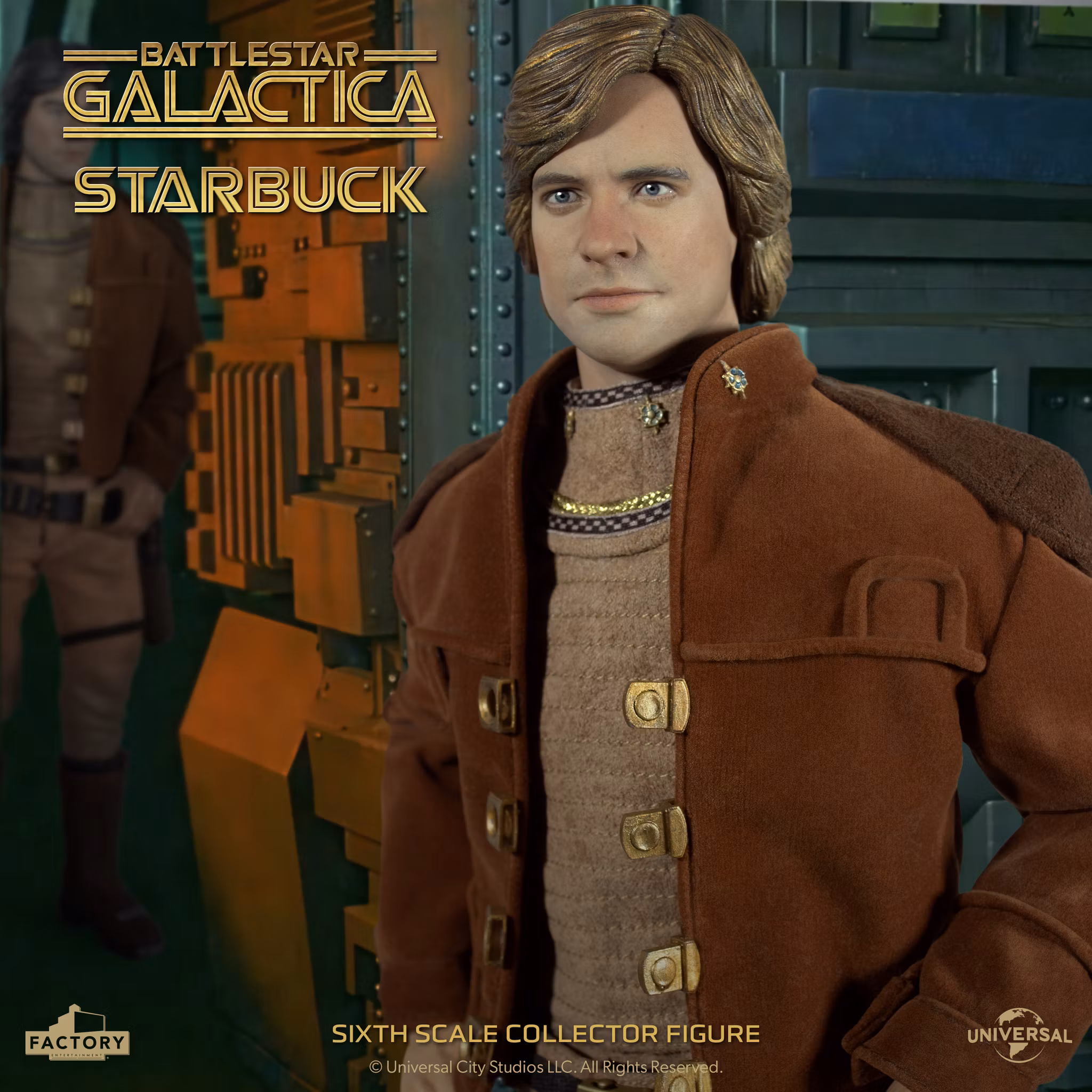 Battlestar Galactica (1978) Lieutenant Starbuck 1/6 Scale Action Figure