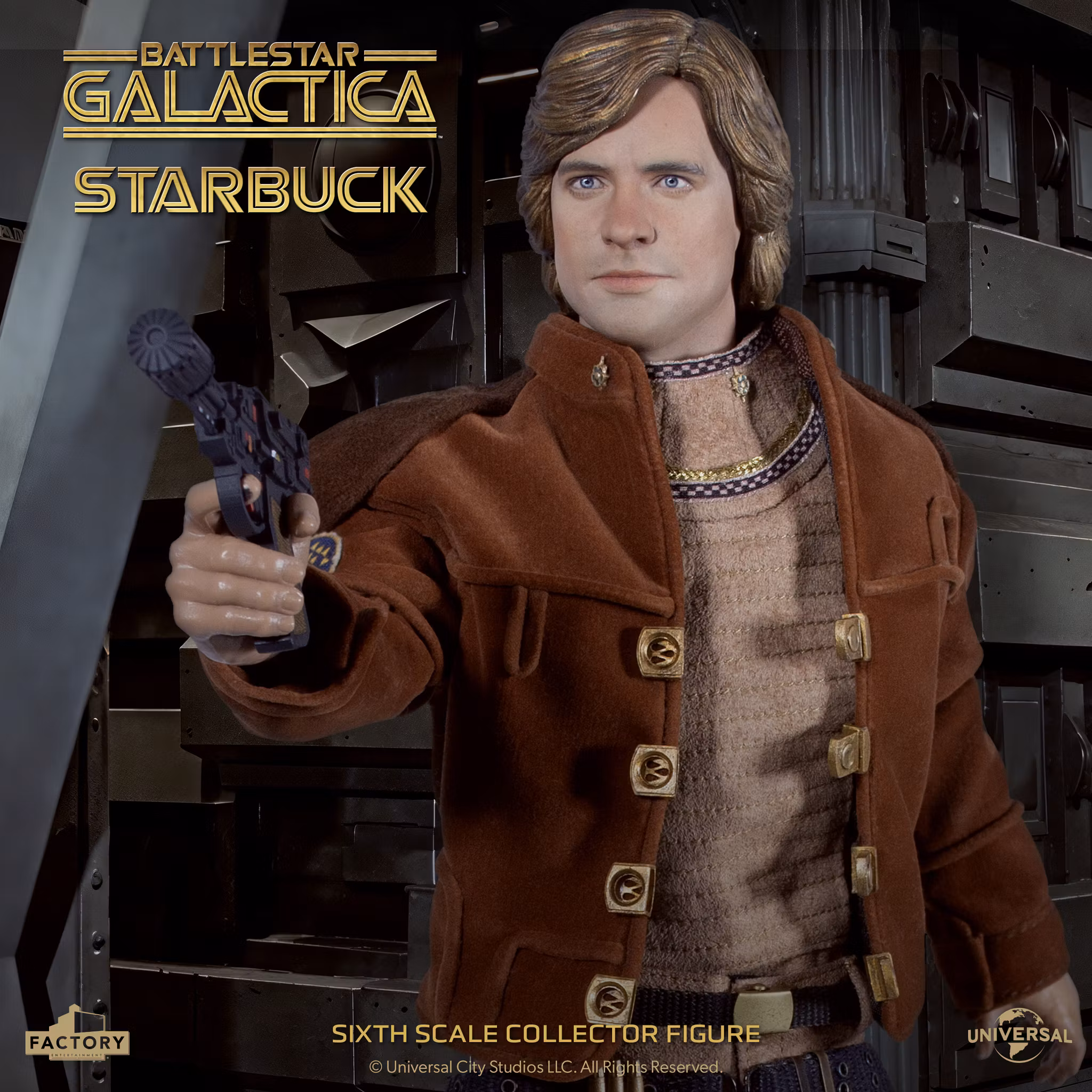 Battlestar Galactica (1978) Lieutenant Starbuck 1/6 Scale Action Figure