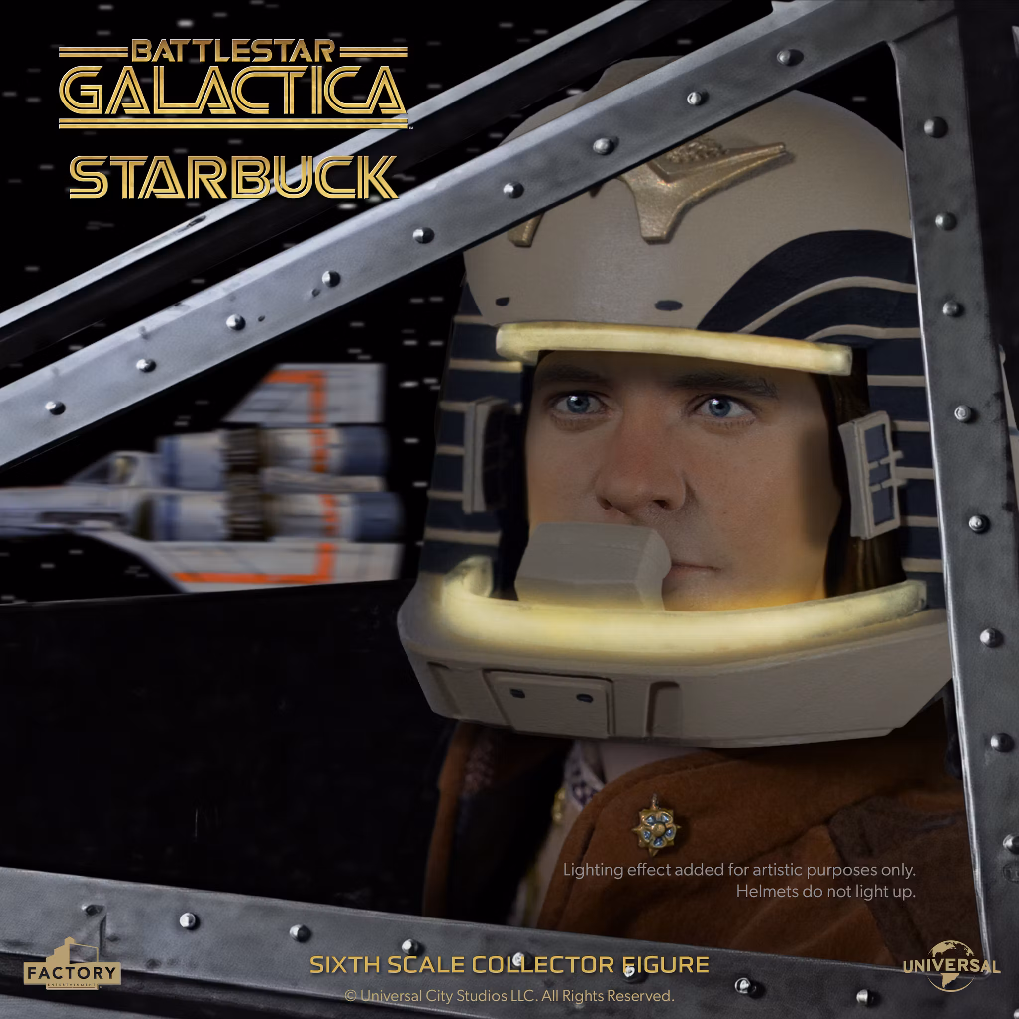 Battlestar Galactica (1978) Lieutenant Starbuck 1/6 Scale Action Figure