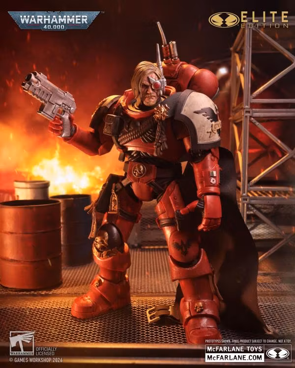 Warhammer 40,000: Dawn of War IV McFarlane Elite Edition #7 Captain Cyrus Action Figure