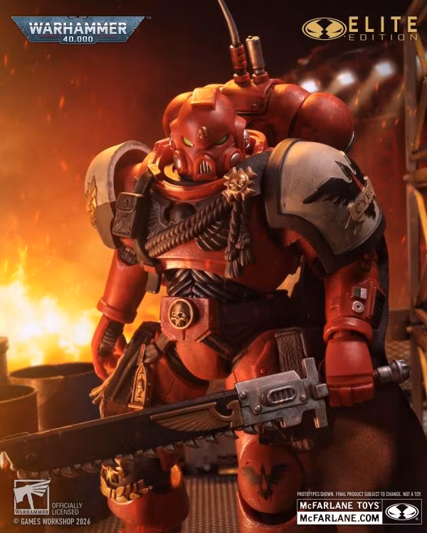 Warhammer 40,000: Dawn of War IV McFarlane Elite Edition #7 Captain Cyrus Action Figure