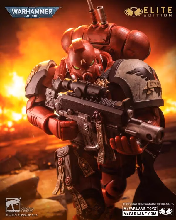 Warhammer 40,000: Dawn of War IV McFarlane Elite Edition #7 Captain Cyrus Action Figure