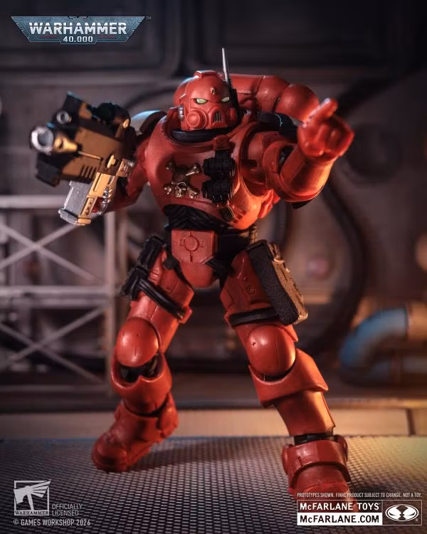 Warhammer 40,000: Dawn of War IV Blood Ravens Infiltrator Action Figure