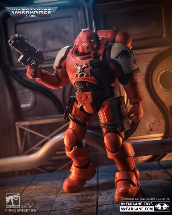 Warhammer 40,000: Dawn of War IV Blood Ravens Infiltrator Action Figure