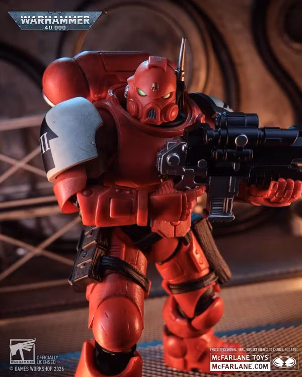 Warhammer 40,000: Dawn of War IV Blood Ravens Infiltrator Action Figure