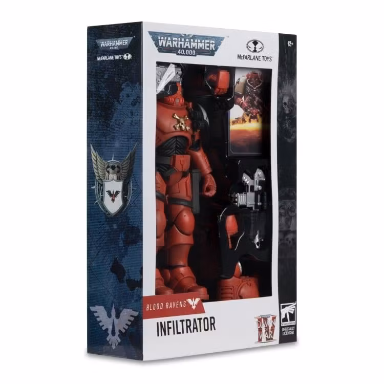 Warhammer 40,000: Dawn of War IV Blood Ravens Infiltrator Action Figure