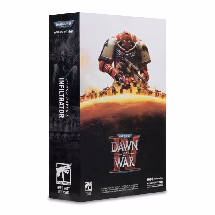Warhammer 40,000: Dawn of War IV Blood Ravens Infiltrator Action Figure