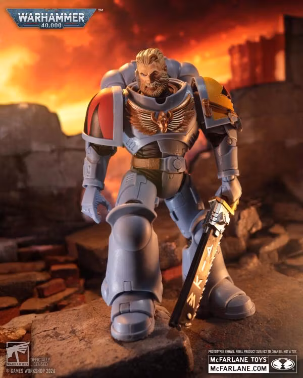 Warhammer 40,000 Space Wolves Grey Hunter Action Figure