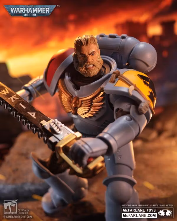 Warhammer 40,000 Space Wolves Grey Hunter Action Figure