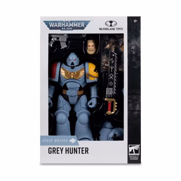 Warhammer 40,000 Space Wolves Grey Hunter Action Figure