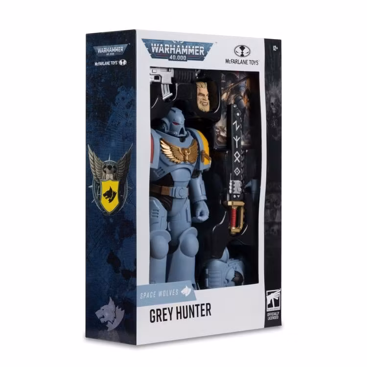Warhammer 40,000 Space Wolves Grey Hunter Action Figure