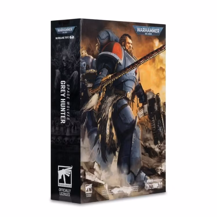 Warhammer 40,000 Space Wolves Grey Hunter Action Figure