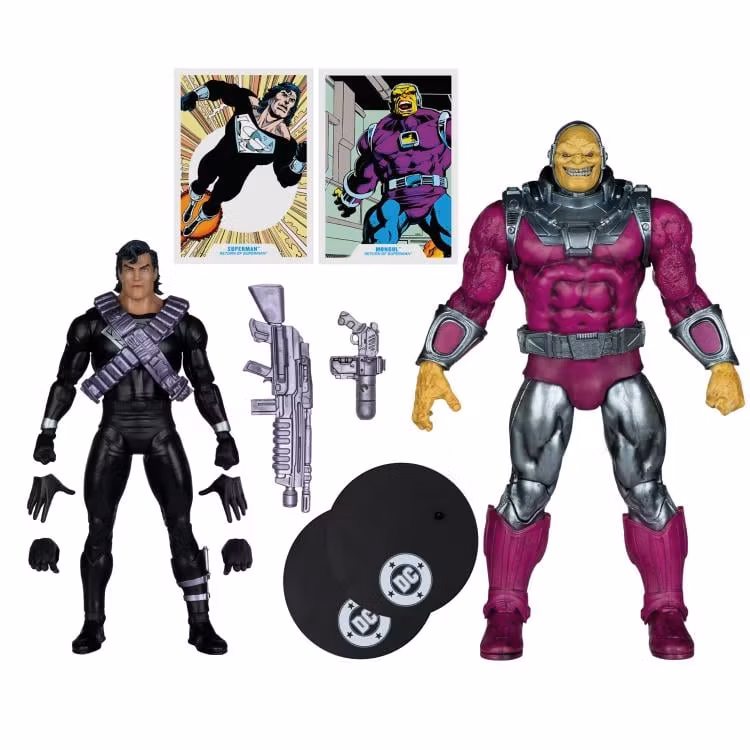 The Return of Superman DC Multiverse Superman vs. Mongul Action Figure Two-Pack