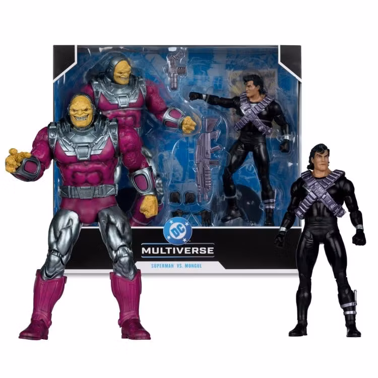 The Return of Superman DC Multiverse Superman vs. Mongul Action Figure Two-Pack