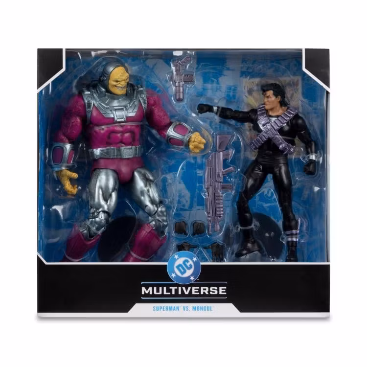 The Return of Superman DC Multiverse Superman vs. Mongul Action Figure Two-Pack