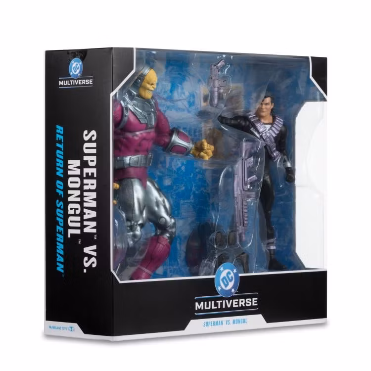 The Return of Superman DC Multiverse Superman vs. Mongul Action Figure Two-Pack