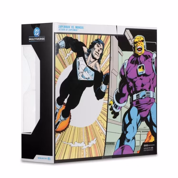 The Return of Superman DC Multiverse Superman vs. Mongul Action Figure Two-Pack