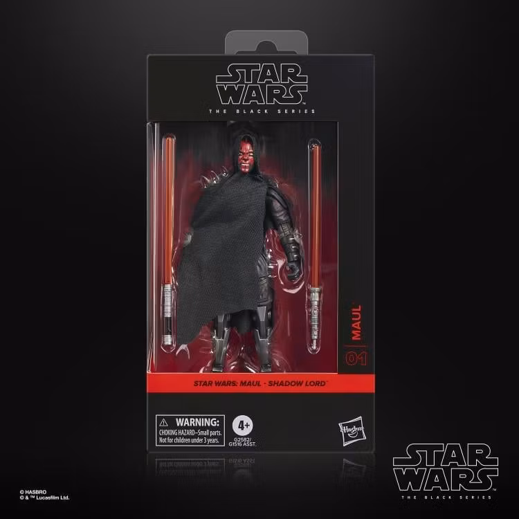 Star Wars: The Black Series Maul (Maul- Shadow Lord) Action Figure