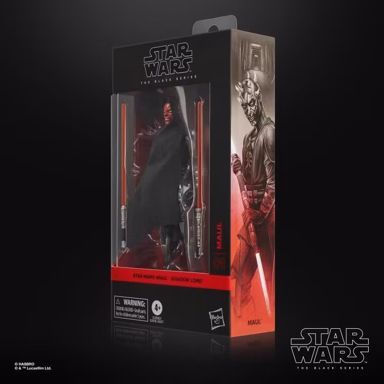 Star Wars: The Black Series Maul (Maul- Shadow Lord) Action Figure