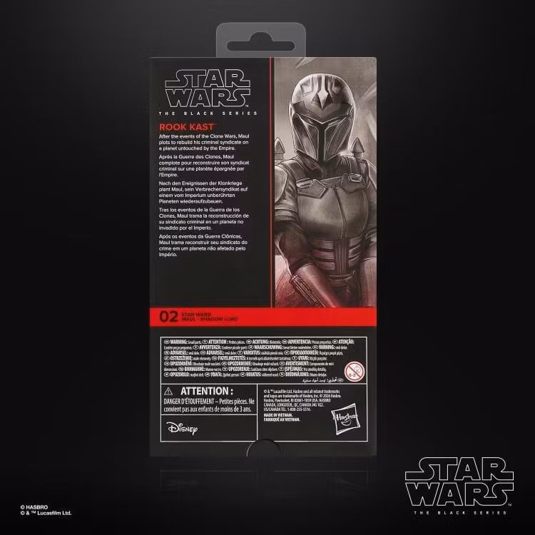 Star Wars: The Black Series Rook Kast (Maul- Shadow Lord) Action Figure