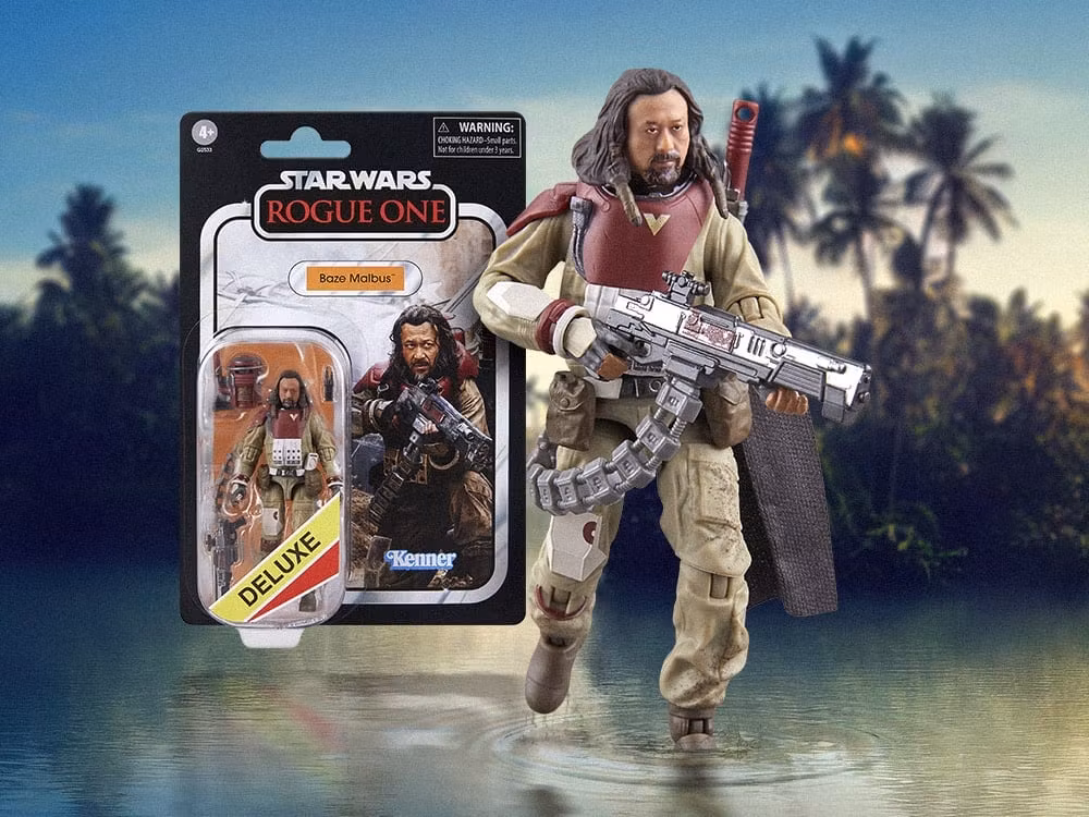 Star Wars: The Vintage Collection Baze Malbus (Rogue One) Deluxe Action Figure