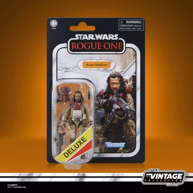 Star Wars: The Vintage Collection Baze Malbus (Rogue One) Deluxe Action Figure