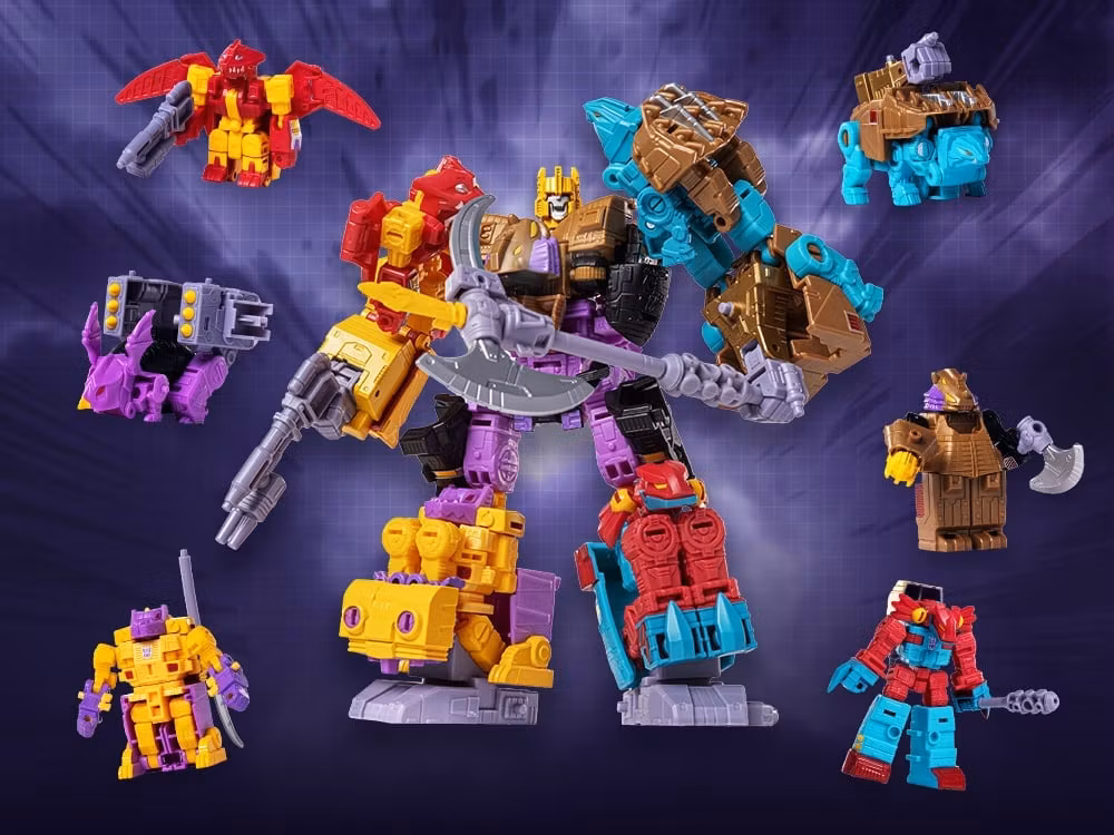 Transformers: Age of the Primes Decepticon Monstructor Combiner