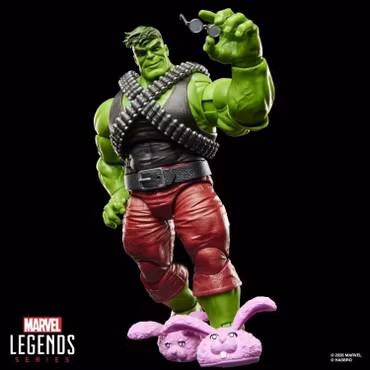 The Incredible Hulk Marvel Legends Professor Hulk Deluxe Action Figure