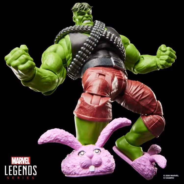 The Incredible Hulk Marvel Legends Professor Hulk Deluxe Action Figure