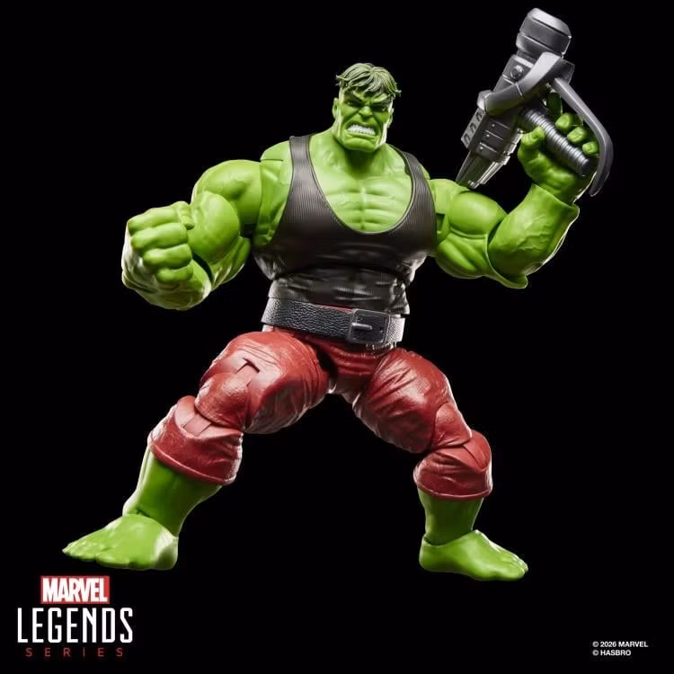 The Incredible Hulk Marvel Legends Professor Hulk Deluxe Action Figure