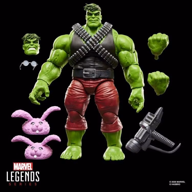 The Incredible Hulk Marvel Legends Professor Hulk Deluxe Action Figure