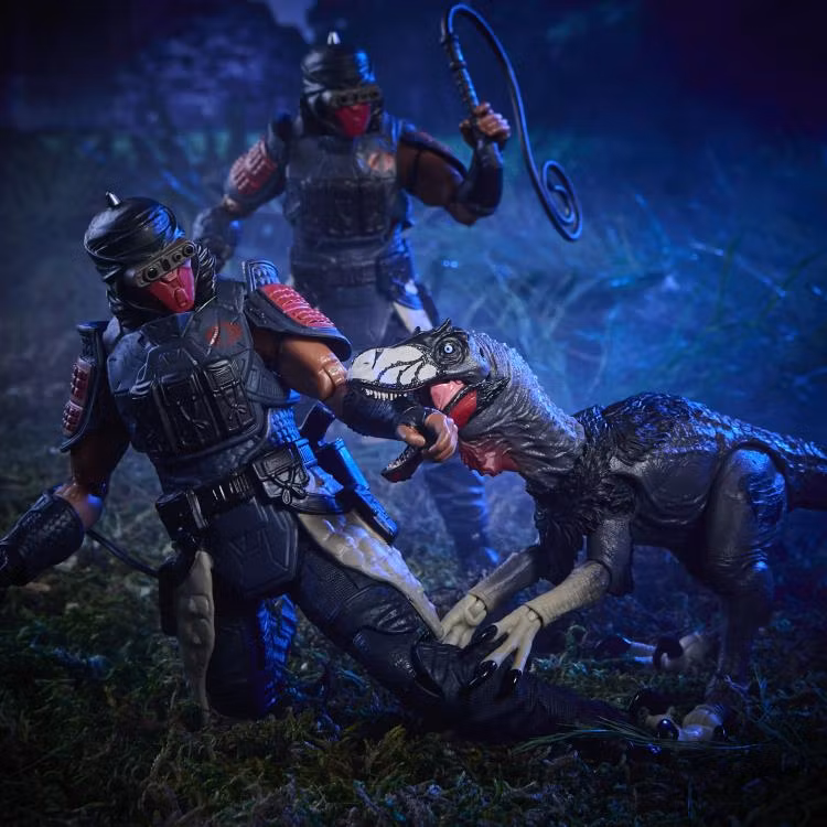 G.I. Joe Classified Series #196 Professor Rottclaw & Cobra Deinonychus Action Figure Set