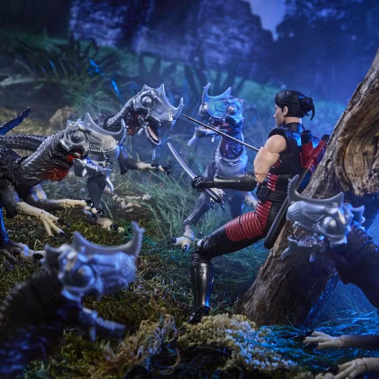 G.I. Joe Classified Series #196 Professor Rottclaw & Cobra Deinonychus Action Figure Set