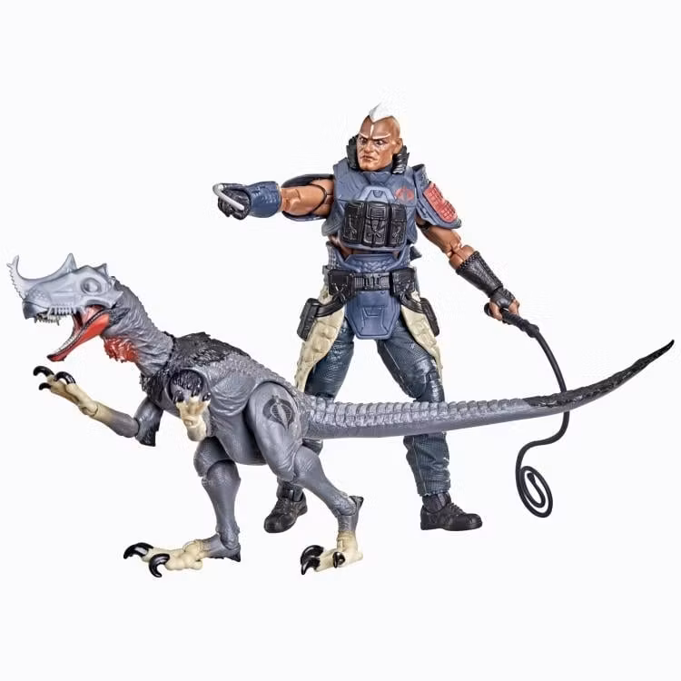 G.I. Joe Classified Series #196 Professor Rottclaw & Cobra Deinonychus Action Figure Set
