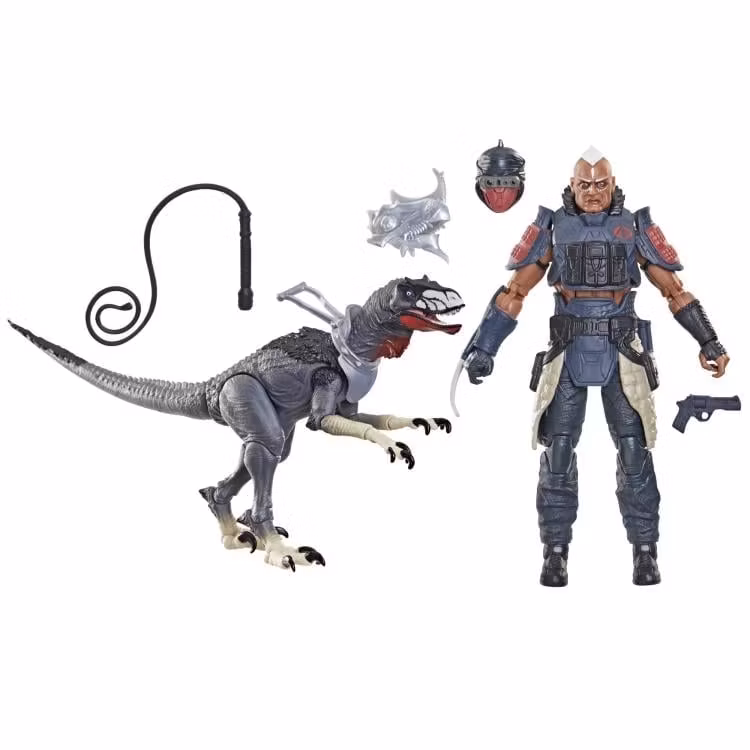 G.I. Joe Classified Series #196 Professor Rottclaw & Cobra Deinonychus Action Figure Set