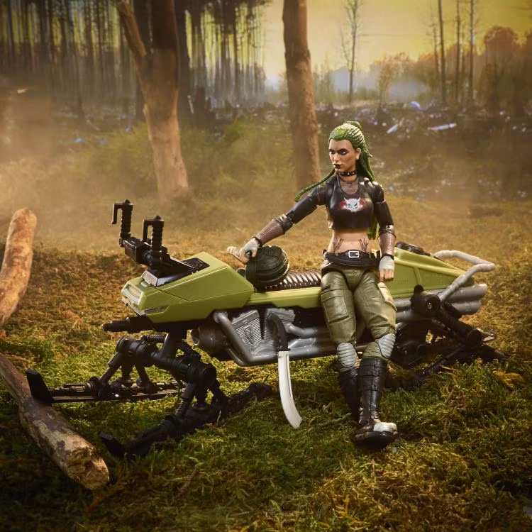 G.I. Joe Classified Series #194 Zanya & Dreadnok Chameleon (Swamp Skier) Action Figure Set