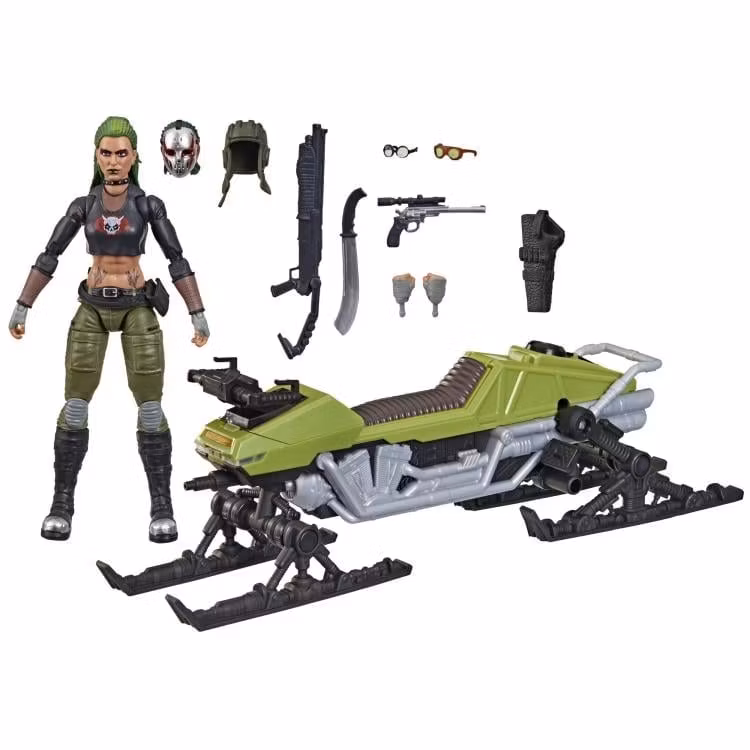G.I. Joe Classified Series #194 Zanya & Dreadnok Chameleon (Swamp Skier) Action Figure Set