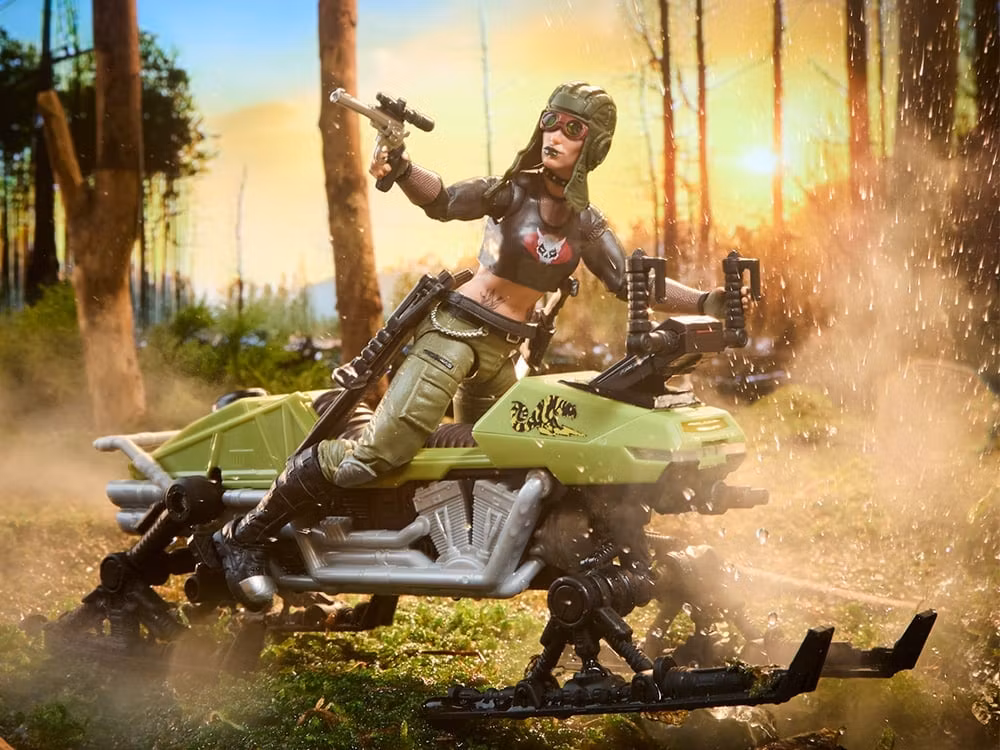 G.I. Joe Classified Series #194 Zanya & Dreadnok Chameleon (Swamp Skier) Action Figure Set