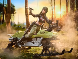 G.I. Joe Classified Series #194 Zanya & Dreadnok Chameleon (Swamp Skier) Action Figure Set