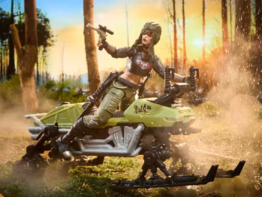 G.I. Joe Classified Series #194 Zanya & Dreadnok Chameleon (Swamp Skier) Action Figure Set