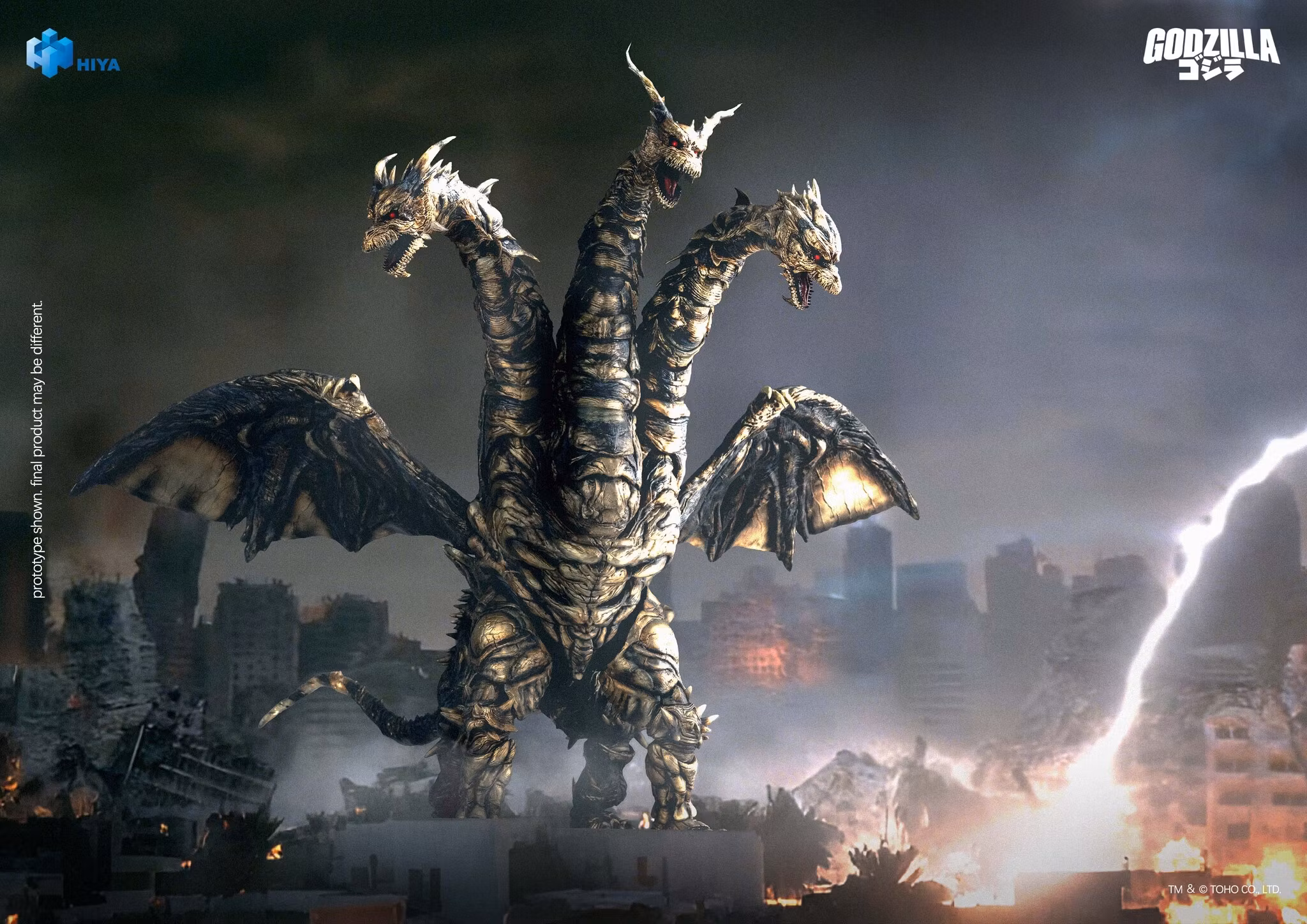 Godzilla: Final Wars (2004) Keizer Ghidorah Action Figure