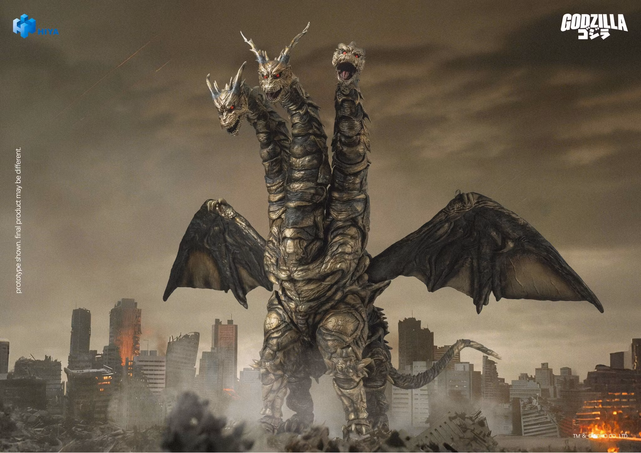 Godzilla: Final Wars (2004) Keizer Ghidorah Action Figure