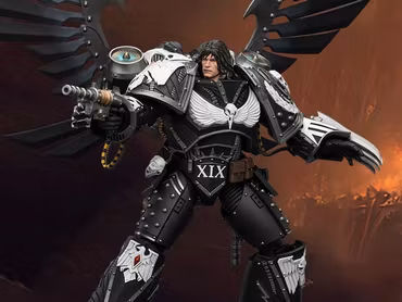 Warhammer: The Horus Heresy Raven Guard Corvus Corax, Primarch of the XIX Legion 1/18 Scale Action Figure