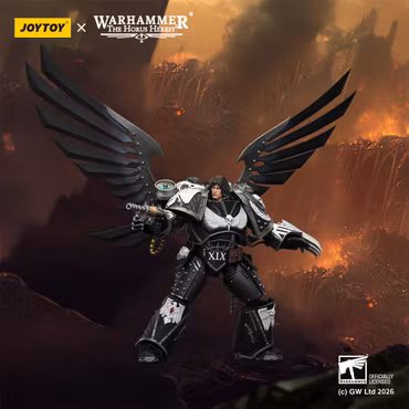 Warhammer: The Horus Heresy Raven Guard Corvus Corax, Primarch of the XIX Legion 1/18 Scale Action Figure