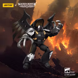 Warhammer: The Horus Heresy Raven Guard Dark Fury, Chooser of the Slain with Raven's Talon Claws 1/18 Scale Action Figure