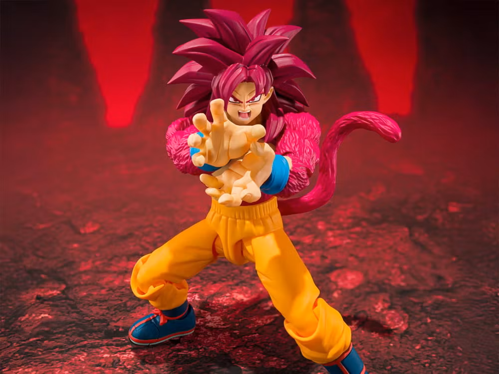 Dragon Ball Daima S.H.Figuarts Super Saiyan 4 Goku Exclusive Action Figure