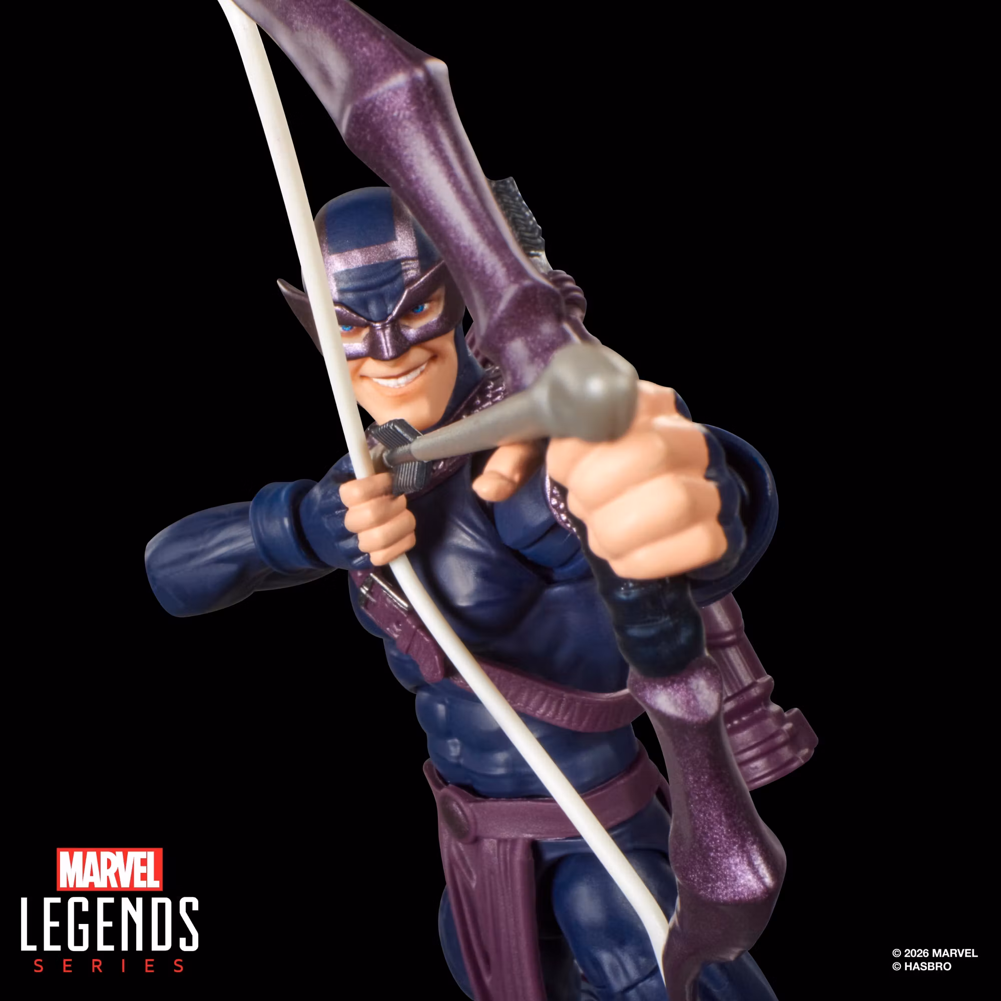 Dark Avengers Marvel Legends Dark Avengers Hawkeye Action Figure (Marvel's Box BAF)