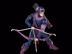 Dark Avengers Marvel Legends Dark Avengers Hawkeye Action Figure (Marvel's Box BAF)