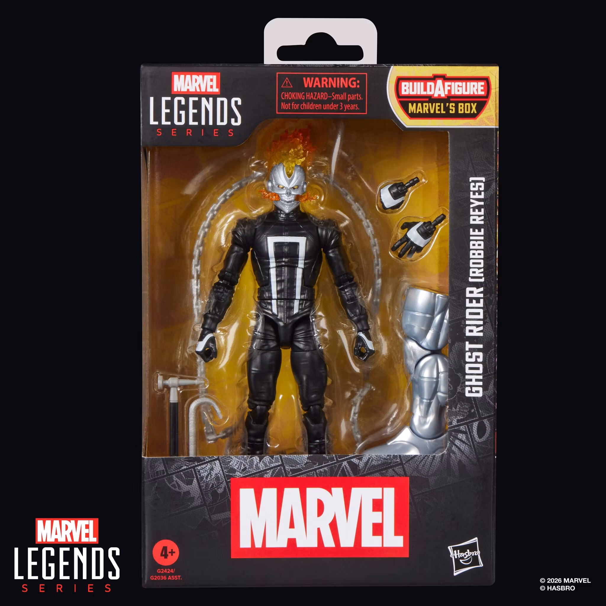All-New Ghost Rider Marvel Legends Ghost Rider (Robbie Reyes) Action Figure (Marvel's Box BAF)