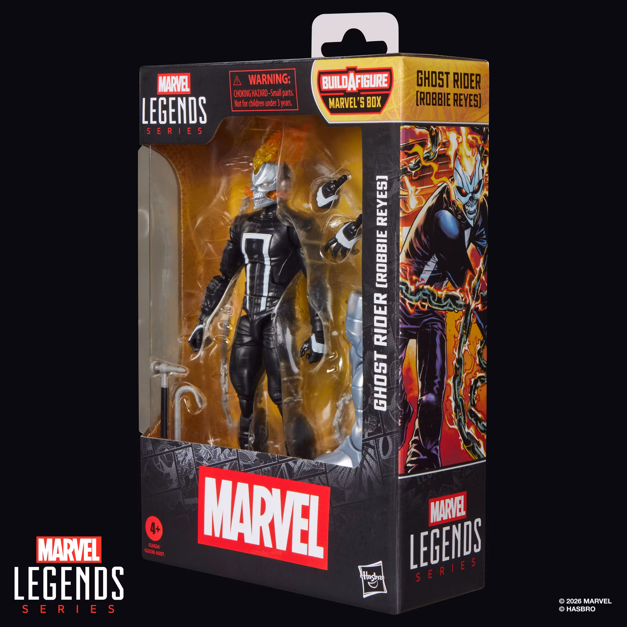 All-New Ghost Rider Marvel Legends Ghost Rider (Robbie Reyes) Action Figure (Marvel's Box BAF)